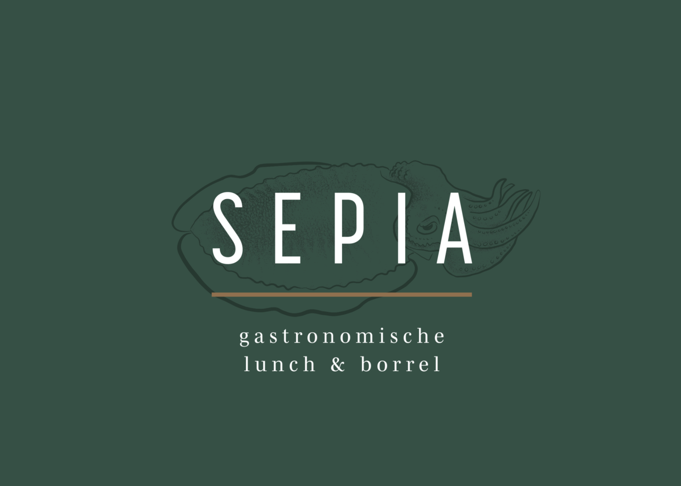 Huisstijl- en logo ontwerp voor Restaurant SEPIA in Groningen Huisstijl- en logo ontwerp voor Restaurant SEPIA in Groningen